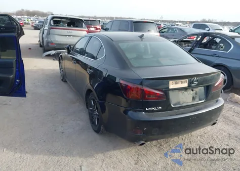 2007 Lexus Is 250 z USA, uszkodzony, nr VIN JTHBK262575040836